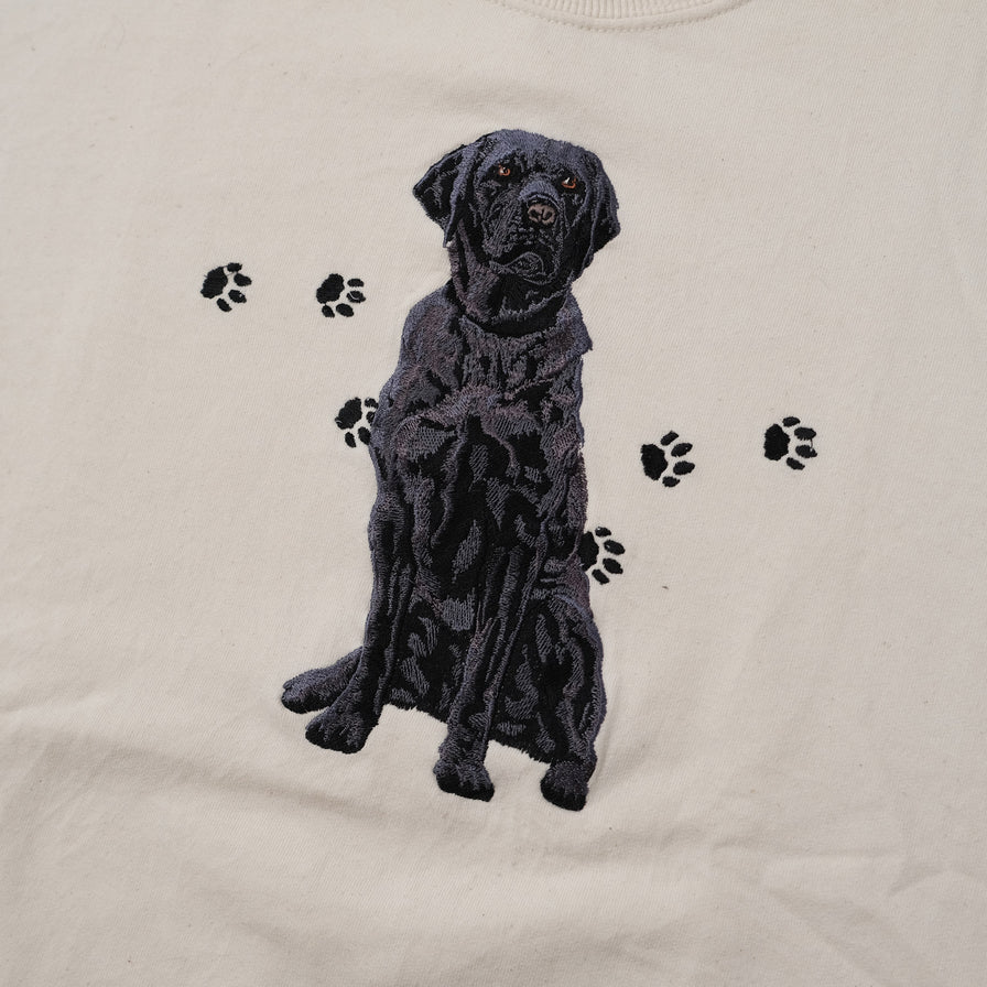 Vintage Dog Sweater Large