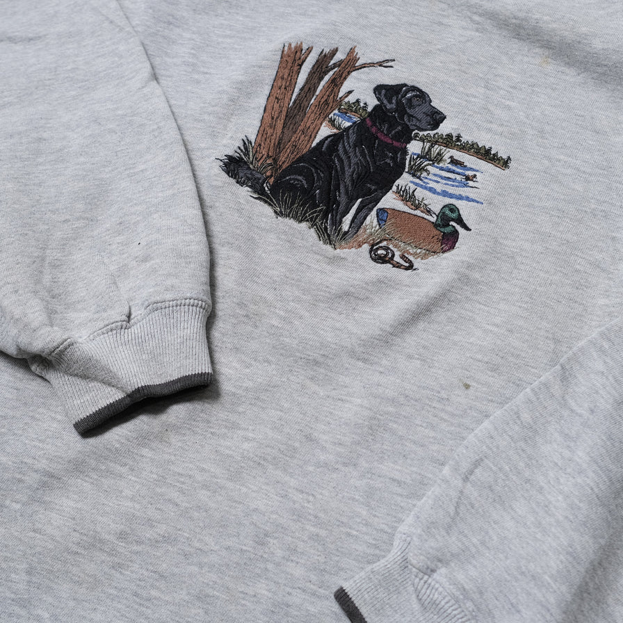 Vintage Dog Sweater Medium