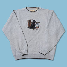 Vintage Dog Sweater Medium