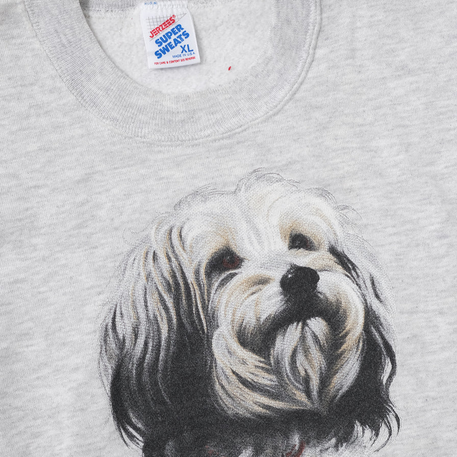 Vintage Dog Sweater XLarge