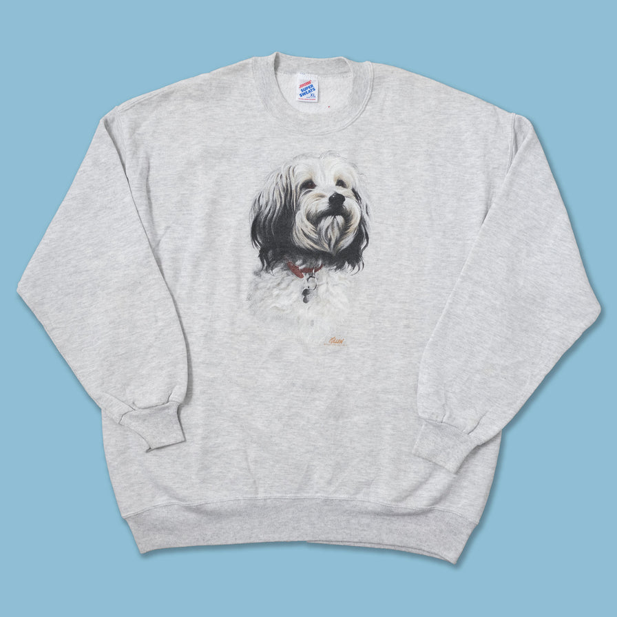 Vintage Dog Sweater XLarge