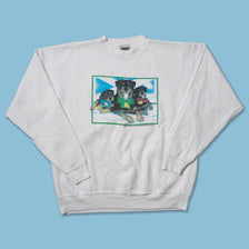 Vintage Dog Sweater Large