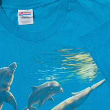 Vintage Dolphins T-Shirt XLarge