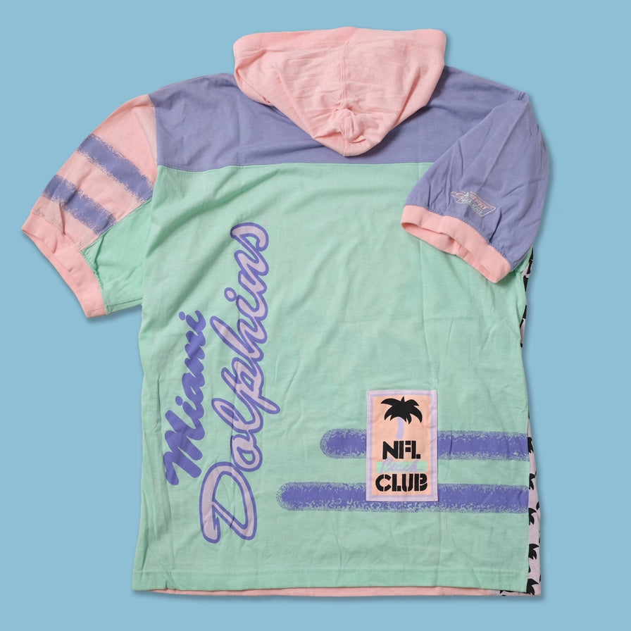 Vintage Deadstock Miami Dolphins Hoody T-Shirt Medium