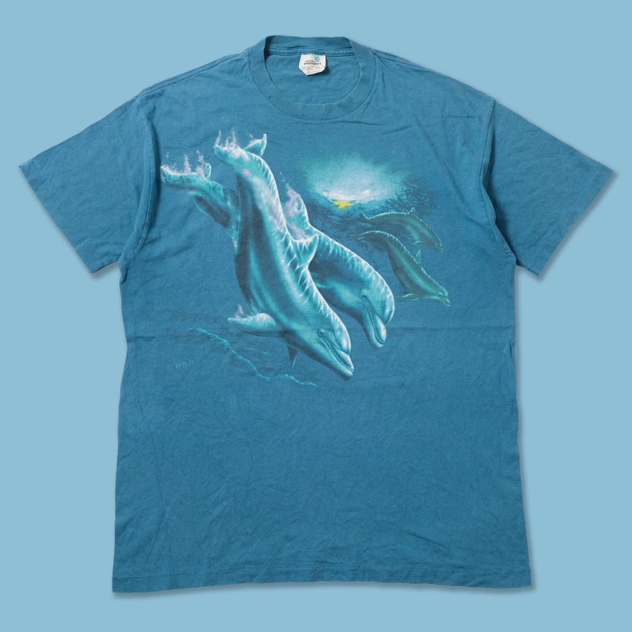 Vintage Dolphin T-Shirt Large
