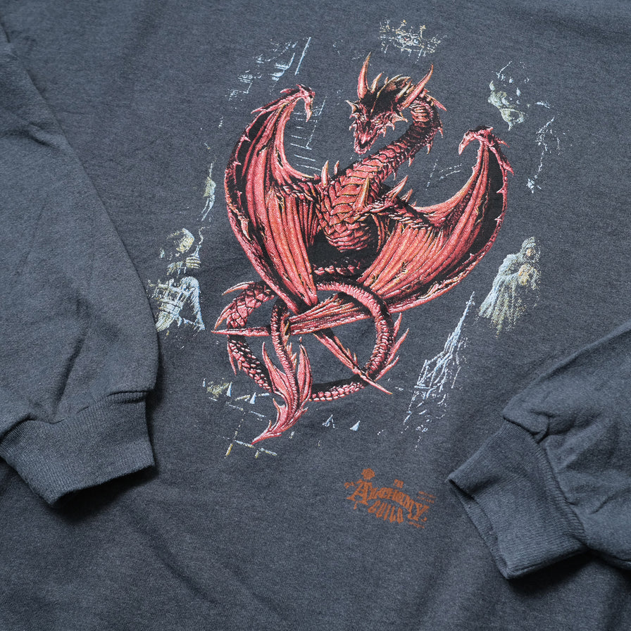 Vintage Dragon Sweater XLarge