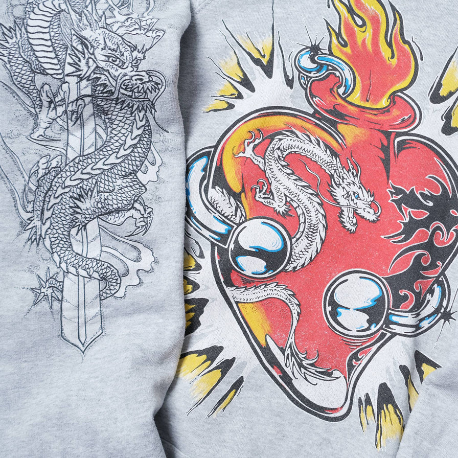 Vintage Dragon Hoody XLarge