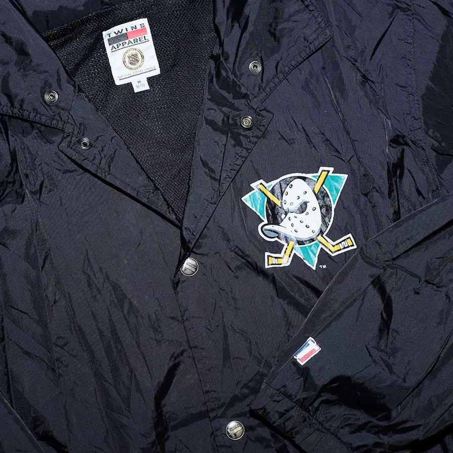 Vintage Anaheim Mighty Ducks Rain Jacket XLarge