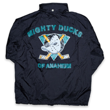 Vintage Anaheim Mighty Ducks Rain Jacket XLarge