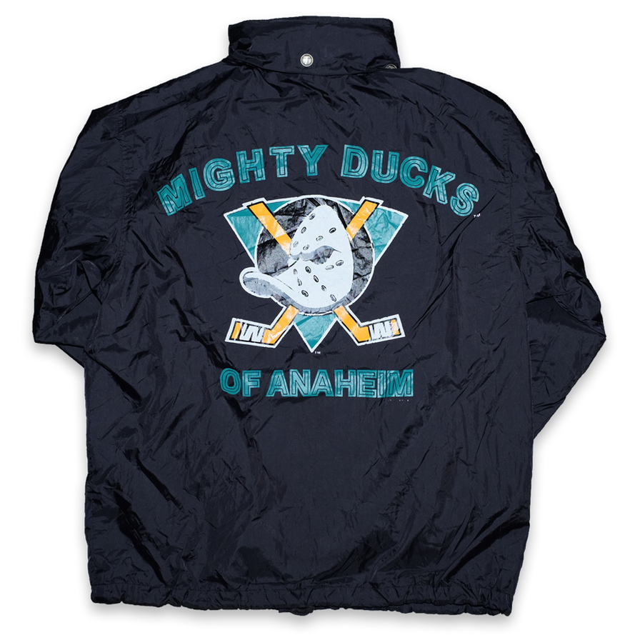 Vintage Anaheim Mighty Ducks Rain Jacket XLarge