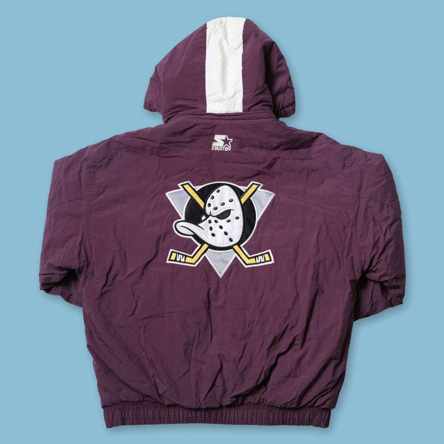Vintage Starter Mighty Ducks Jacket Kids Large