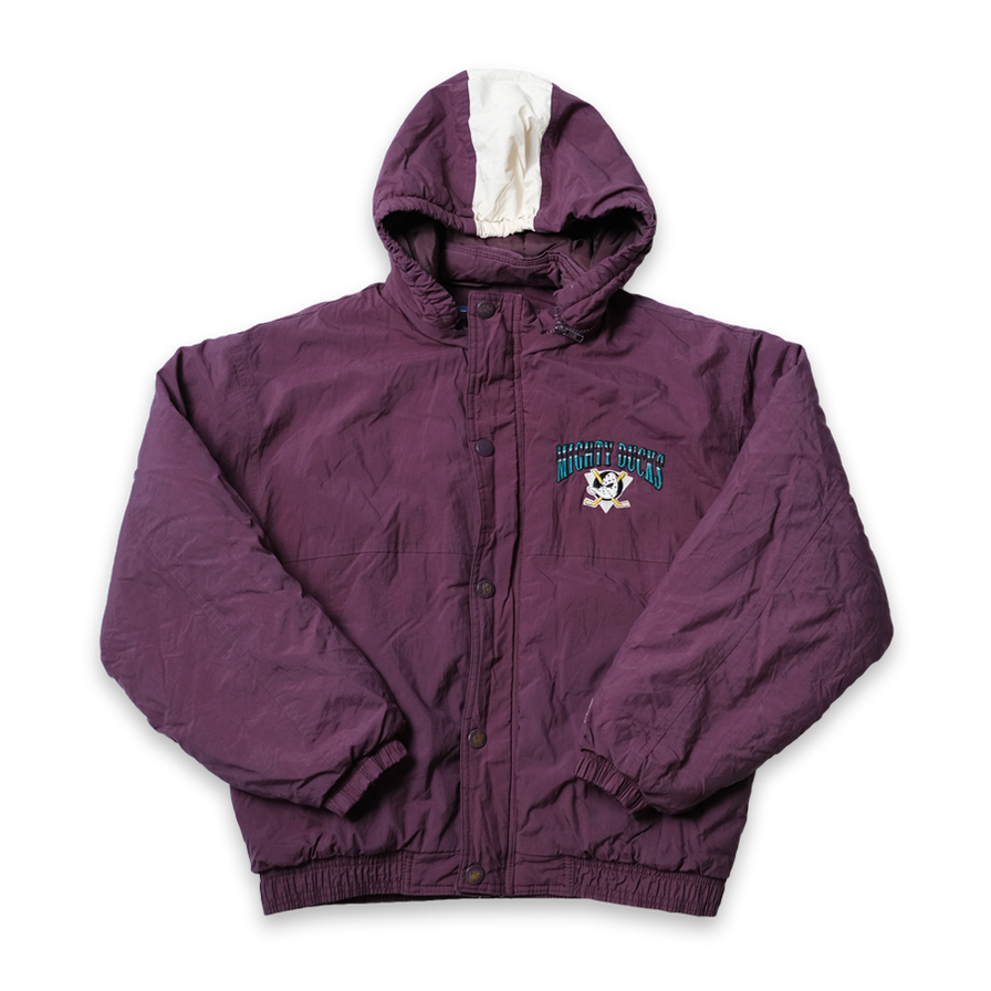 Vintage Starter Mighty Ducks Jacket Kids Large