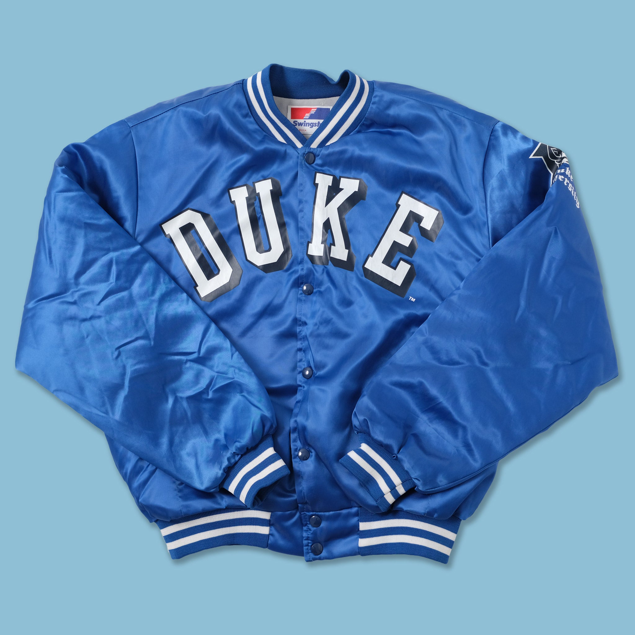 Buy Duke Men Black Solid Varsity Jacket - Jackets for Men 7813745 | Myntra