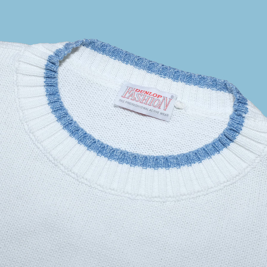 Vintage Dunlop Tennis Knit Sweater XLarge - Double Double Vintage