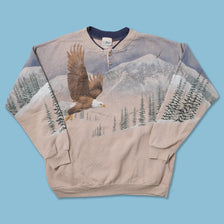 Vintage Eagle Sweater Large