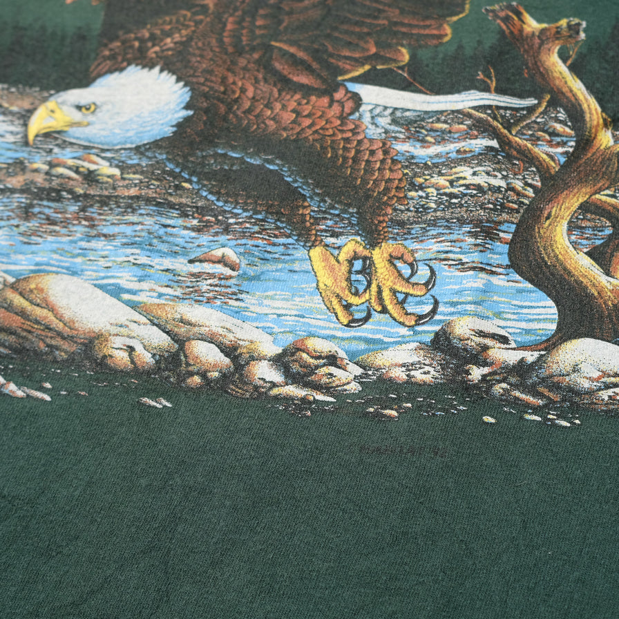 Vintage Eagle T-Shirt Large
