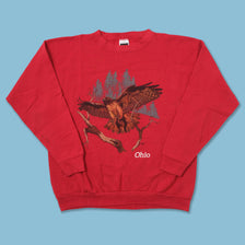 Vintage Ohio Eagle Sweater XLarge