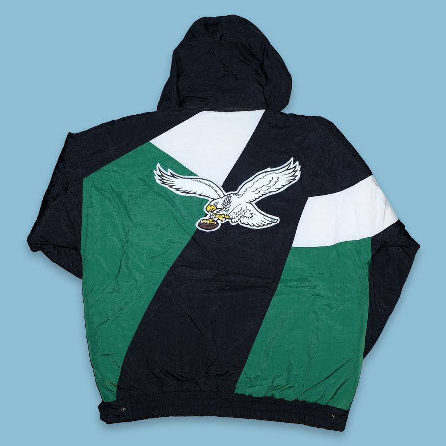 Vintage Apex Philadelphia Eagles Padded Jacket Large - Double Double Vintage