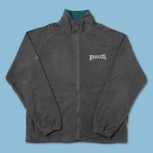Vintage Philadelphia Eagles Fleece Jacket Large