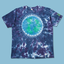 Vintage Tie Dye Earth T-Shirt XLarge