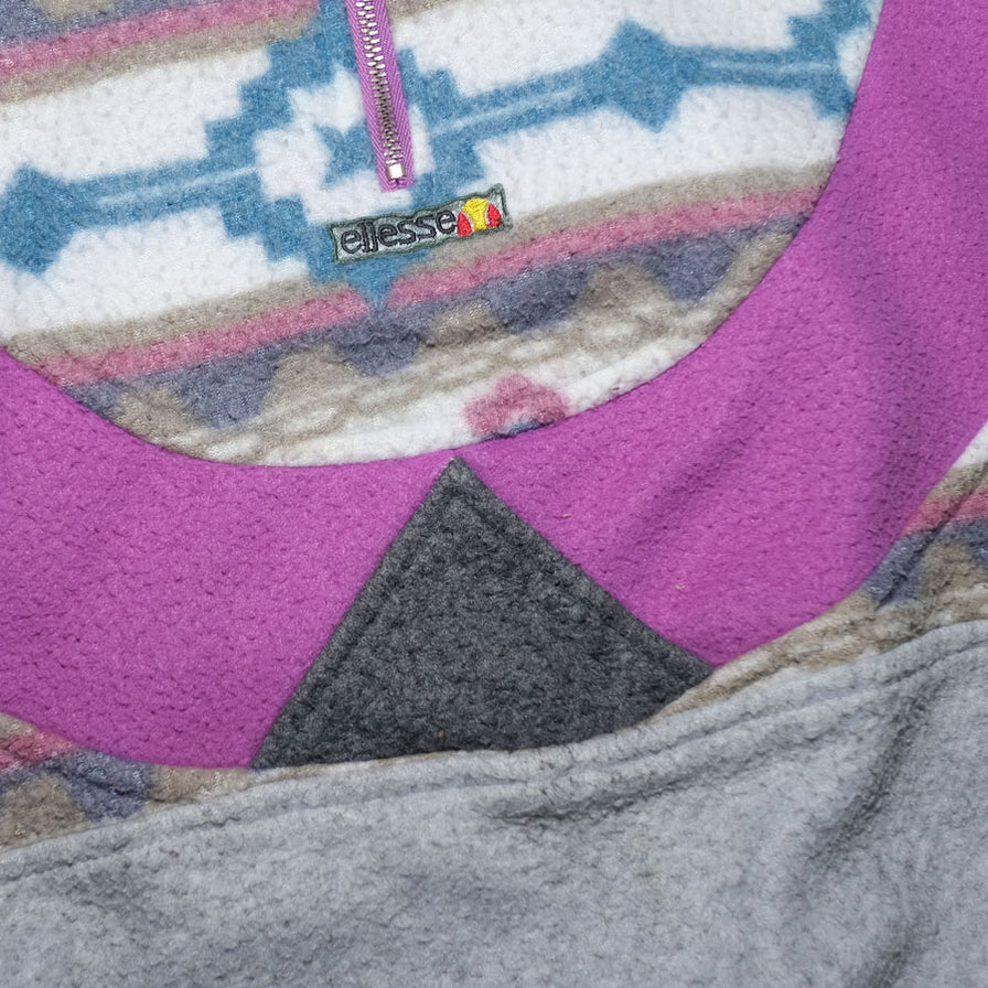 Vintage Ellesse Q-Zip Fleece Large / XLarge - Double Double Vintage