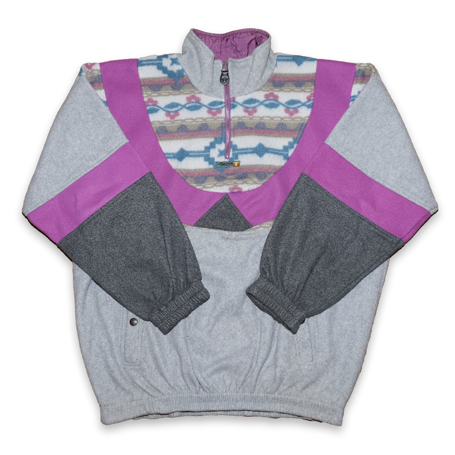 Vintage Ellesse Q-Zip Fleece Large / XLarge - Double Double Vintage