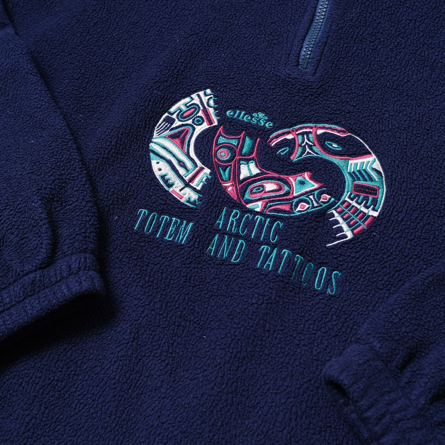 Vintage Ellesse Q-Zip Fleece XLarge