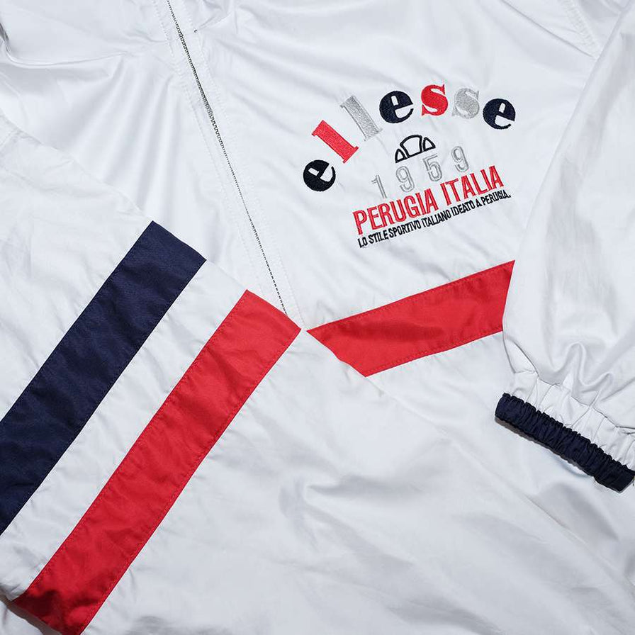 Vintage Women's Ellesse Track Jacket Large
