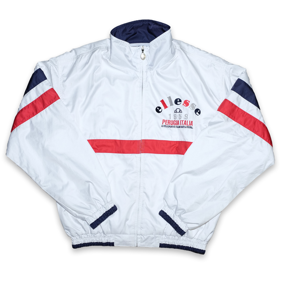Vintage Women's Ellesse Track Jacket Large