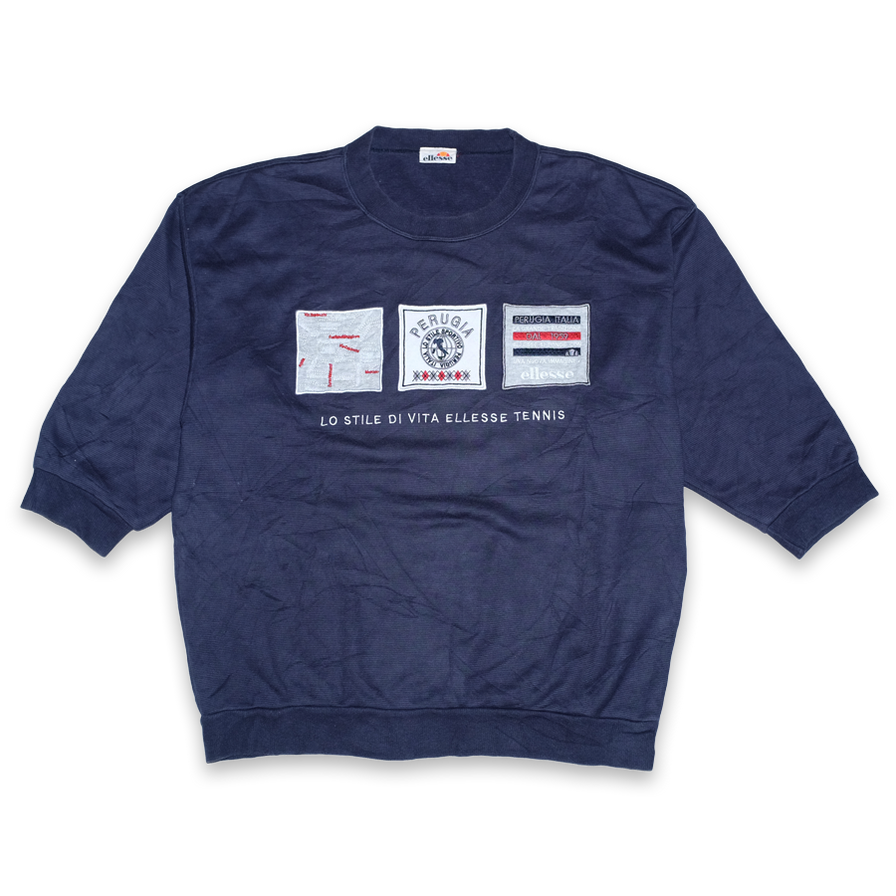 Vintage Ellesse Sweater Small - Double Double Vintage