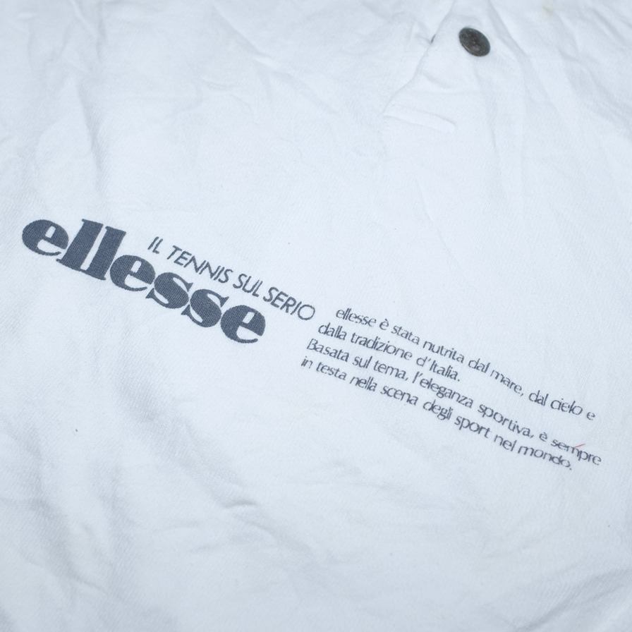 Vintage Ellesse Sweater Medium - Double Double Vintage
