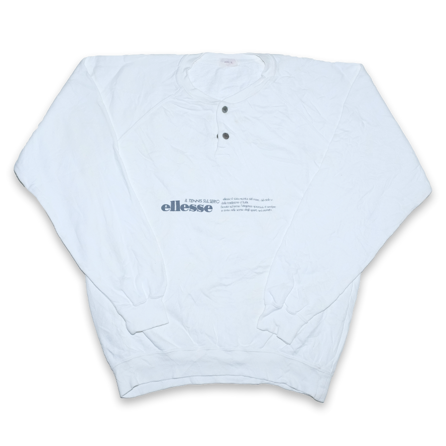 Vintage Ellesse Sweater Medium - Double Double Vintage