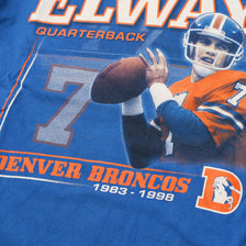 Vintage John Elway Denver Broncos T-Shirt Medium