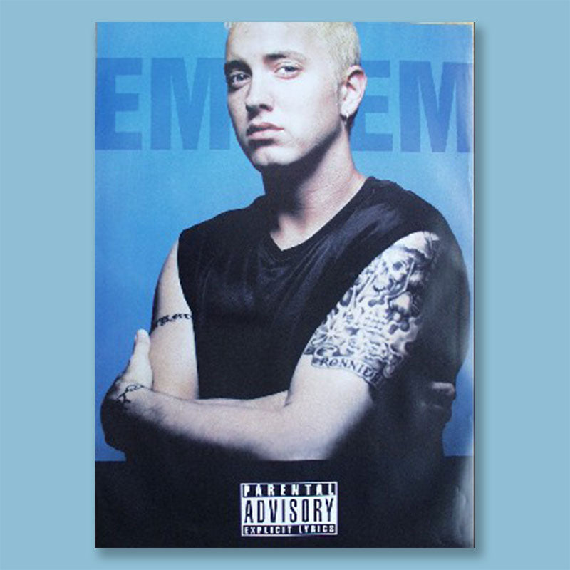2000 Eminem Poster  Double Double Vintage