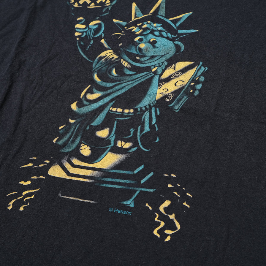 Vintage 1999 Muppets Statue of Liberty T-Shirt XLarge