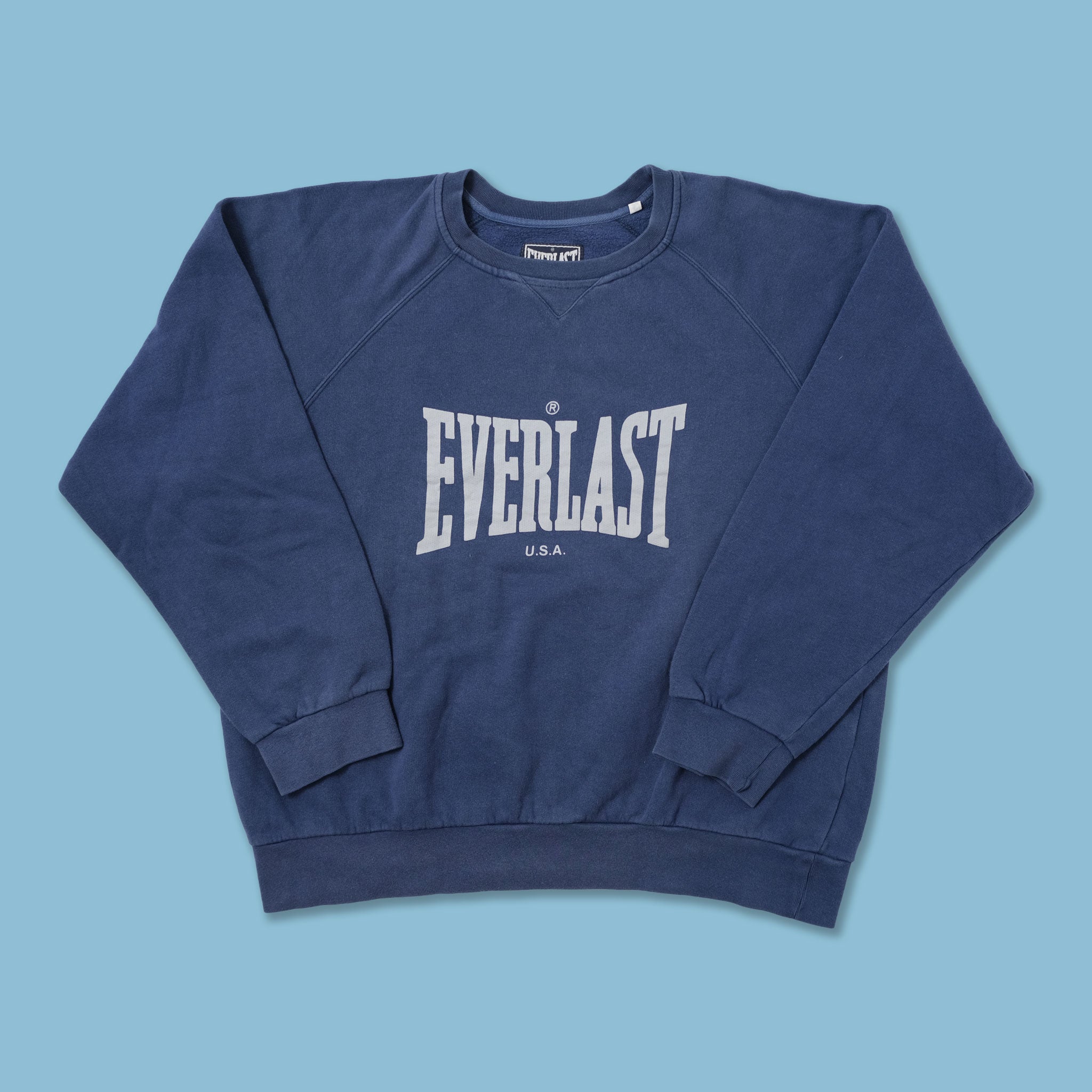 Vintage Everlast Sweater Large XLarge Double Double Vintage