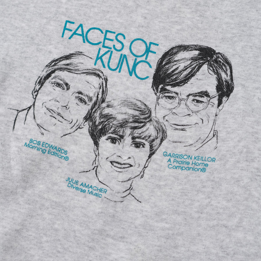 Vintage Faces of Kunc Sweater Large