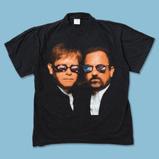 Vintage 1998 Billy Joel Elton John Tour T-Shirt Medium