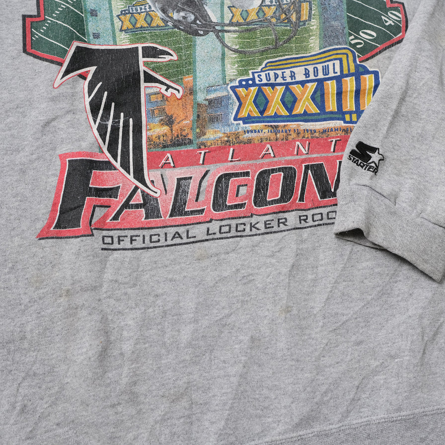 Vintage 1998 Starter Atlanta Falcons Sweater XLarge