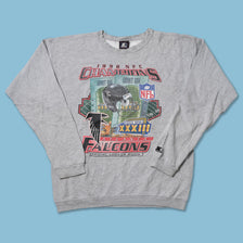 Vintage 1998 Starter Atlanta Falcons Sweater XLarge