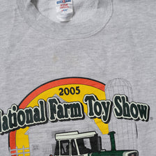 Vintage 2005 National Farm Toy Show Sweater Small