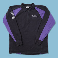 Vintage Fedex Q-Zip Sweater Large