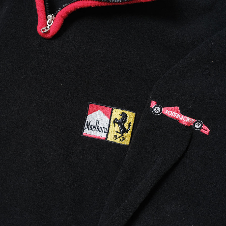 Vintage Michael Schumacher Q-Zip Fleece Large