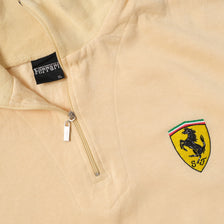 Vintage Ferarri Q-Zip Sweater XLarge