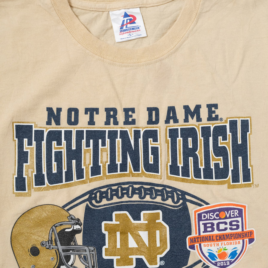 2013 Notre Dame T-Shirt Large