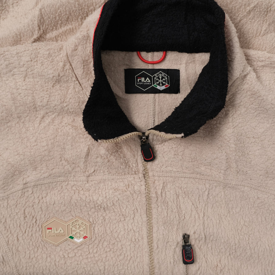 Vintage Fila Fleece Jacket Large