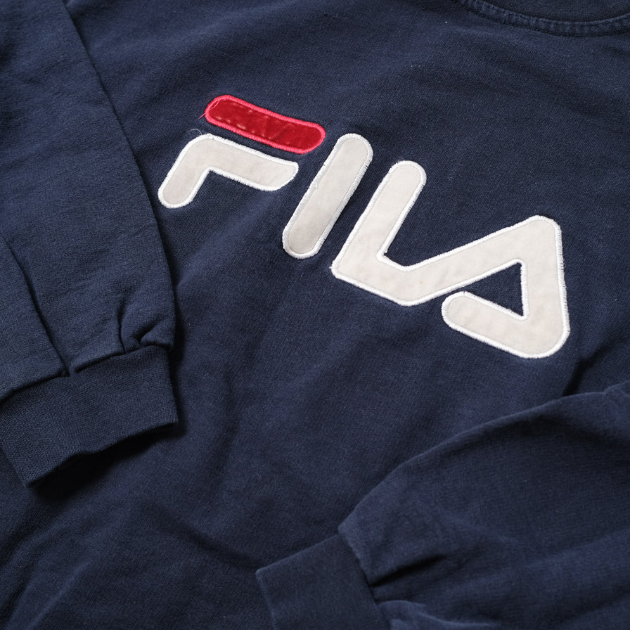 Vintage Fila Sweater Large Double Double Vintage