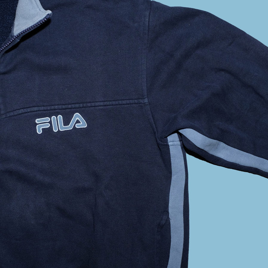 Vintage Fila Q-Zip Sweater Medium - Double Double Vintage