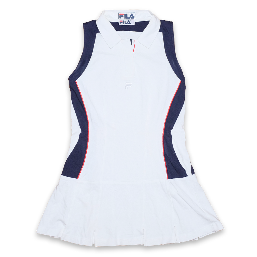 Vintage Fila Women's Dress Medium - Double Double Vintage
