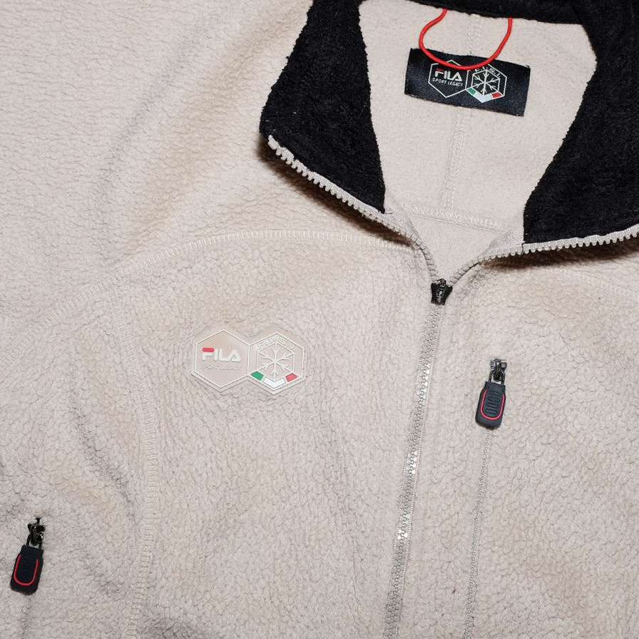 Vintage Fila Fleece Jacket Medium / Large